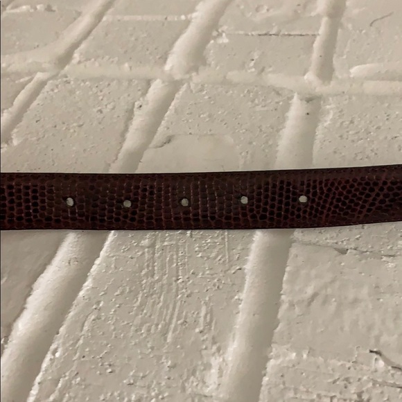Saks Fifth Avenue Lizard Belt - Picture 6 of 7